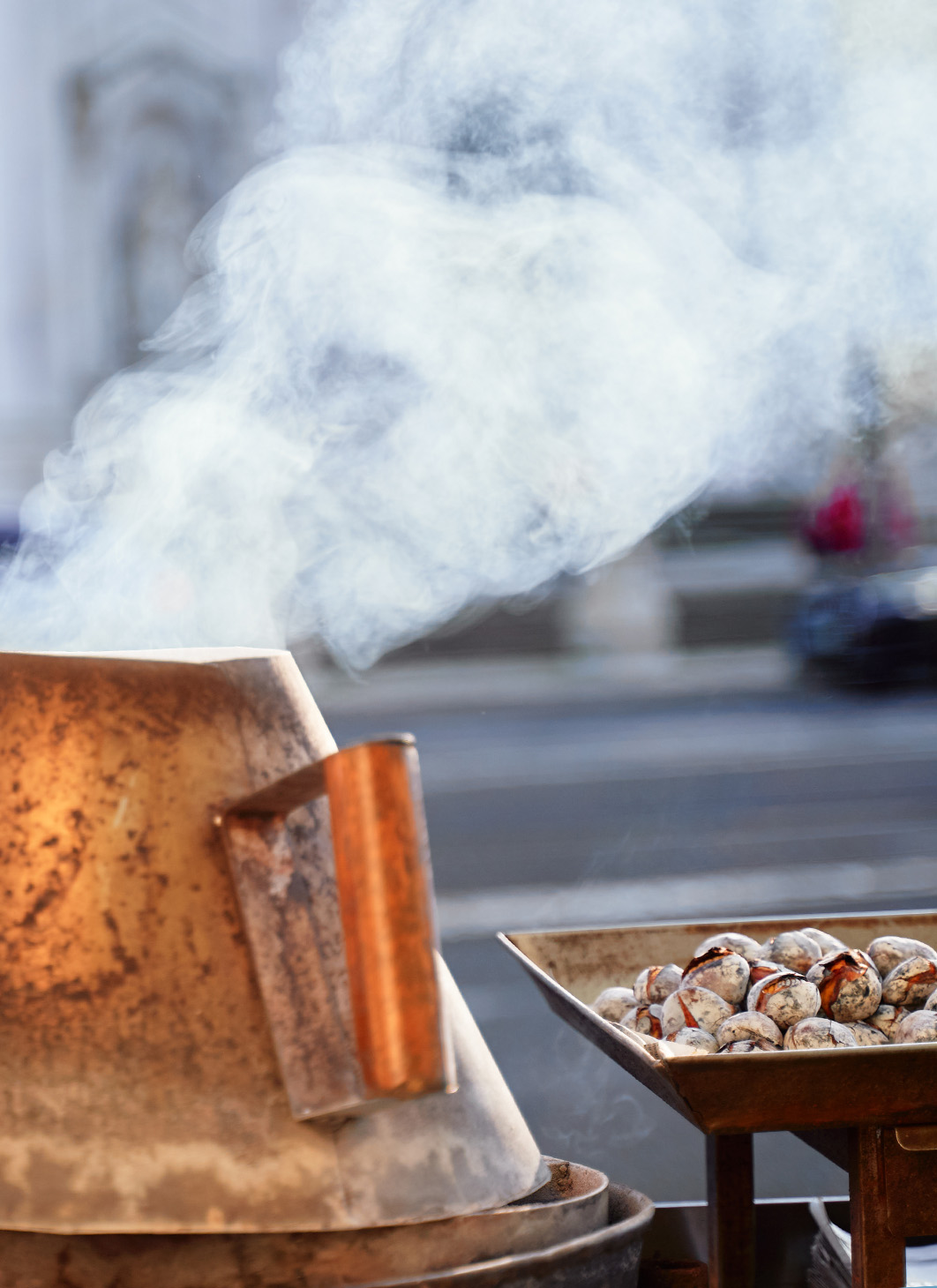 Assador de castanhas